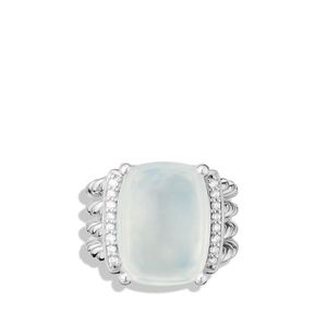 David Yurman Wheaton with Moon quartz and Diamonds